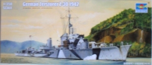 TRUMPETER 1/350 05322 GERMAN ZERSTORER Z-30 1942